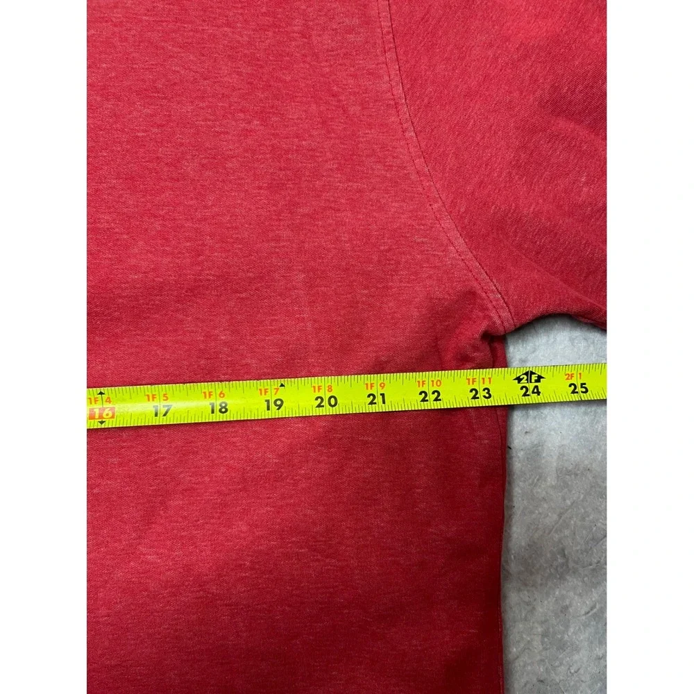 Southern Proper Canal Pullover Mens 2XL Red Quarter Zip Mock Neck Sweater‎
